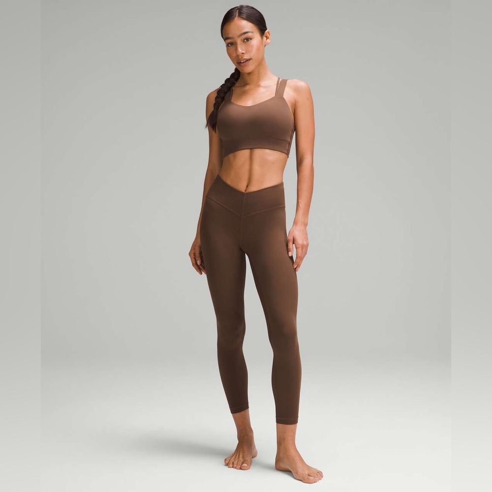 Lululemon Align V-waist 25" Java Leggings Size 6